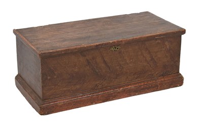Lot 733 - Elm blanket box