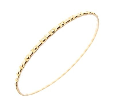 Lot 314 - Narrow bangle