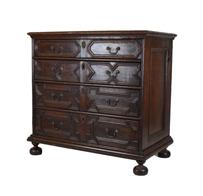 Lot 175 - Oak geometric chest