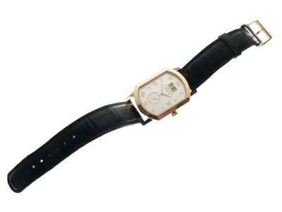 Lot 252 - A. Lange & Söhne  - Gentleman's 18K gold Grande Arkade wristwatch