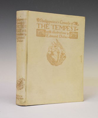 Lot 558 - Shakespeare's Comedy of The Tempest with illustrations by Edmund Dulac