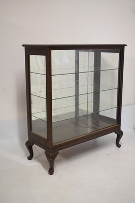 Lot 535 - Mirror backed display cabinets