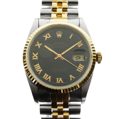 Lot 249 - Rolex - Gentleman's Oyster Perpetual Datejust wristwatch