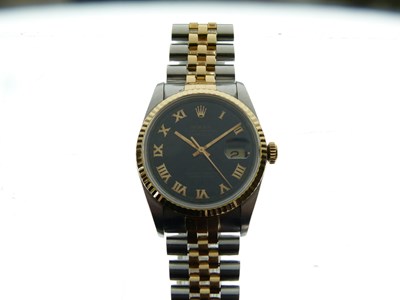 Lot 249 - Rolex - Gentleman's Oyster Perpetual Datejust wristwatch