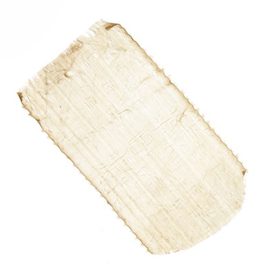 Lot 382 - Royal Interest - Silk wedding dress fragment