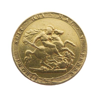 Lot 345 - George III gold sovereign, 1820