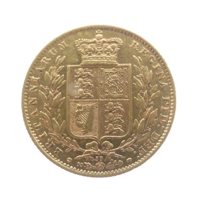 Lot 349 - Victorian gold sovereign, 1871
