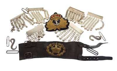 Lot 198 - Two pairs of Kenning & Son metal epaulettes