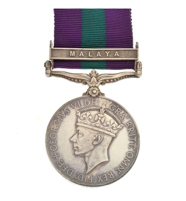 Lot 188 - George VI General Service Medal