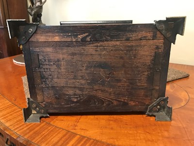 Lot 242 - William Scafe, (1674-1765) - Early Georgian ebonised twin fusee chiming bracket clock