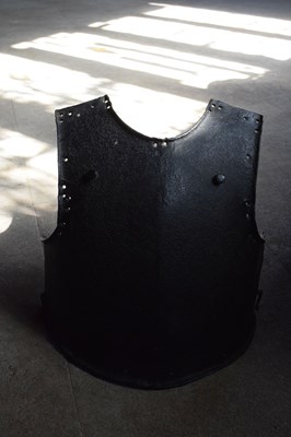 Lot 7 - Two 17th Century iron breastplates