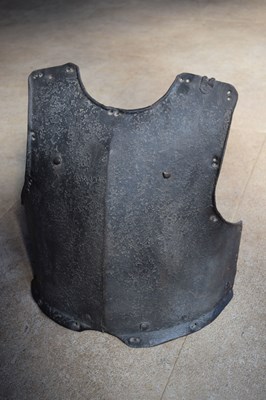 Lot 7 - Two 17th Century iron breastplates