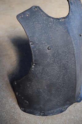Lot 7 - Two 17th Century iron breastplates