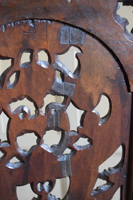 Lot 22 - Set of six late 17th Century and later walnut high back dining chairs