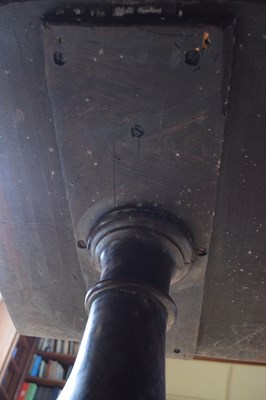 Lot 39 - 17th Century Continental walnut trestle table