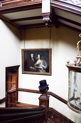 Lot 46 - Circle of Arthur Pond, (circa1701-1758) - Oil on canvas, Henry and Susanna Hoare