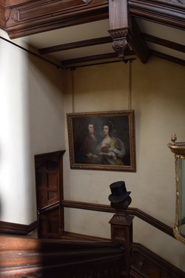 Lot 46 - Circle of Arthur Pond, (circa1701-1758) - Oil on canvas, Henry and Susanna Hoare