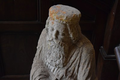 Lot 47 - Set of four figures of Cardinal Saints