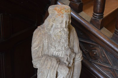 Lot 47 - Set of four figures of Cardinal Saints