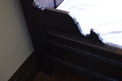 Lot 55 - Late 17th Century oak bed