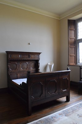 Lot 55 - Late 17th Century oak bed