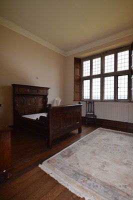Lot 55 - Late 17th Century oak bed