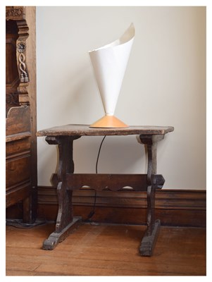 Lot 56 - Small 16th Century Continental walnut centre table