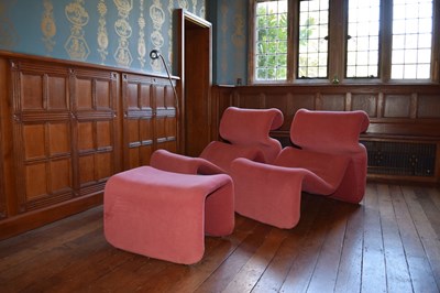 Lot 126 - Jan Ekselius for J O Carlsson, Sweden, pair of 'Etcetera' chairs