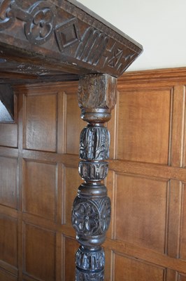 Lot 78 - James I oak tester bed