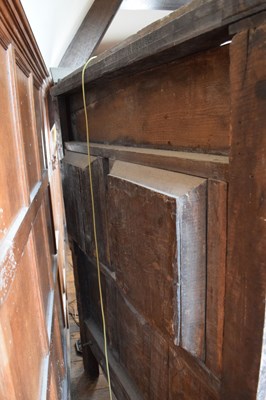 Lot 78 - James I oak tester bed