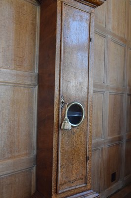 Lot 99 - John Norcot, London – Fine walnut and seaweed marquetry eight-day brass dial longcase clock