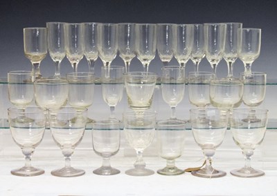 Lot 373 - Quantity of mainly 19th Century table glass