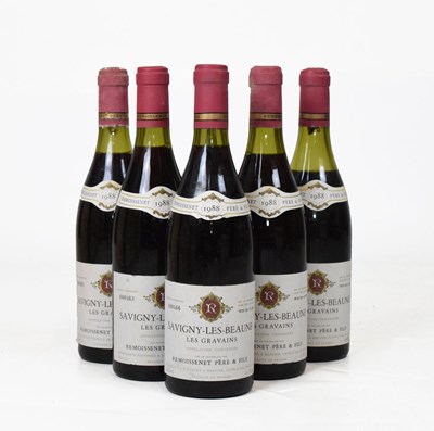 Lot 695 - Remoissenet Père & Fils Savigny-les-Beaune 'Les Gravains', 1988, Côte de Beaune, Burgundy
