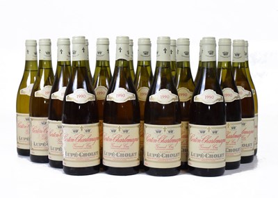 Lot 698 - Lupeé-Cholet Corton-Charlemagne Grand Cru, 1990, Côte de Beaune, Burgundy