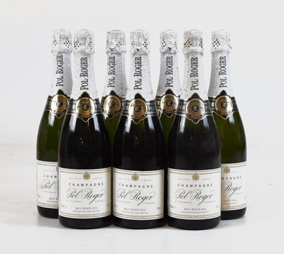 Lot 757 - Pol Roger Brut White Foil NV Champagne, Epernay