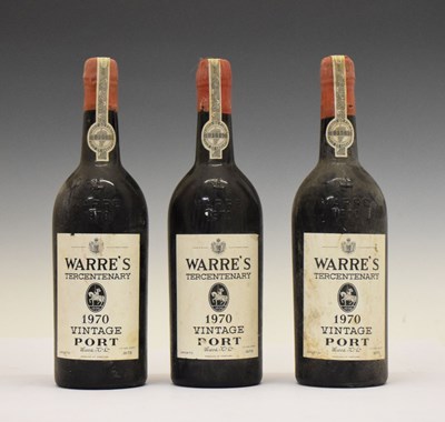 Lot 743 - Warre’s Tricentenary Vintage Port, 1970