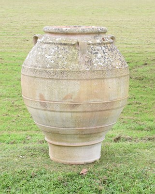 Lot 221 - Large antique-style terracotta 'Pithos' jar