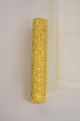 Lot 227 - Cartier - Gold plated pocket lighter