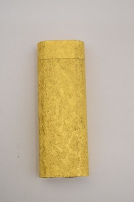 Lot 227 - Cartier - Gold plated pocket lighter