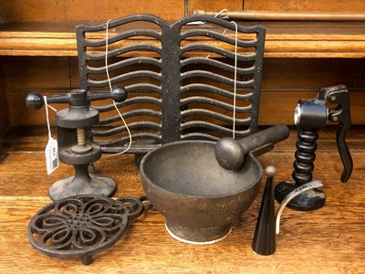 Lot 138 - Robert Welch - Collection of cast-iron ware