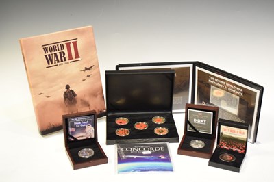 Lot 182 - Quantity of silver proof and other coins