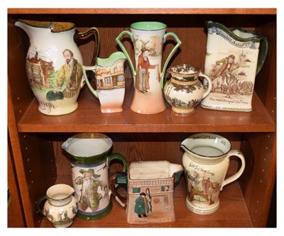 Lot 619 - Quantity of Royal Doulton 'Seriesware' to include Dickens Ware etc