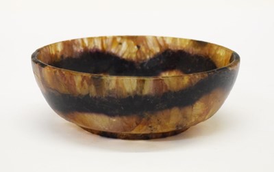 Lot 393 - Derbyshire Blue John footed bowl