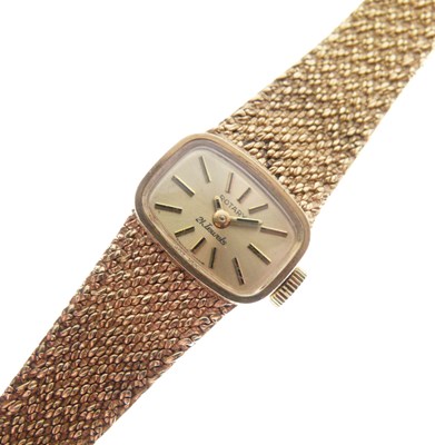 Lot 106 - Rotary - Lady's 9ct gold bracelet watch