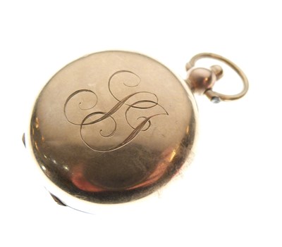 Lot 53 - 9ct gold sovereign case