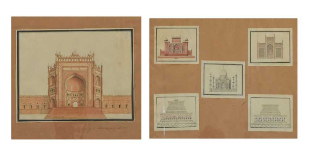 Lot 306 - Group of fifteen 19th Century 'Company School' Indian watercolours