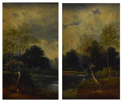 Lot 485 - George Harris - Pair of oils