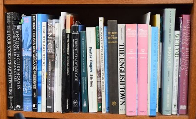Lot 168 - Large quantity of books relating to architecture