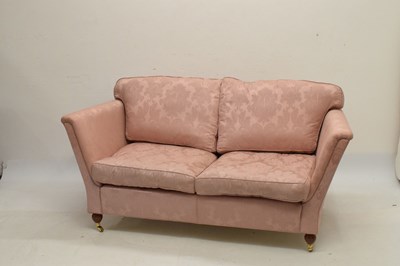 Lot 548 - Two-seat settee and armchair