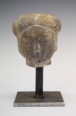Lot 476 - Chinese Tang pottery head